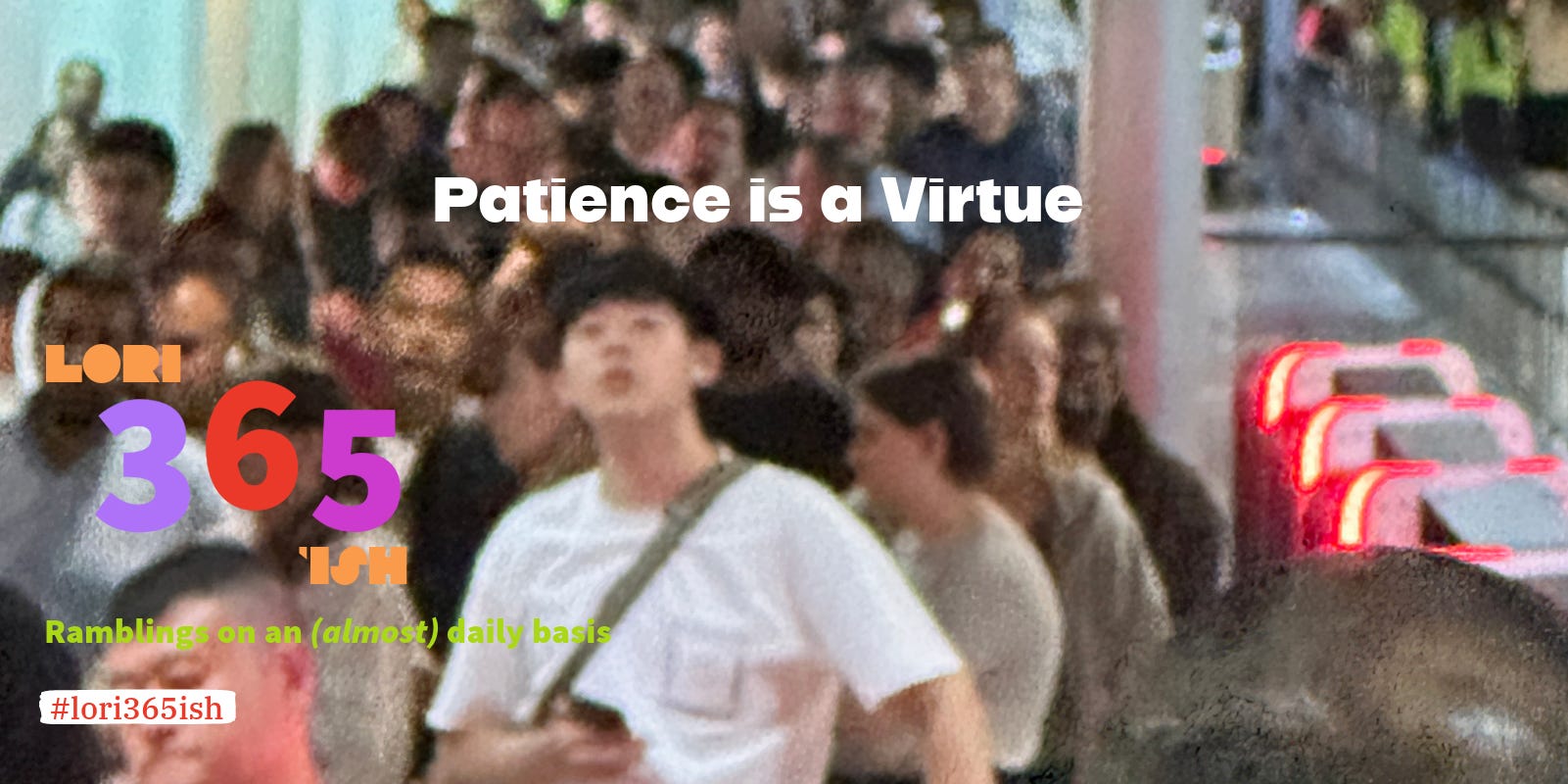 Patience is a Virtue  episode artwork