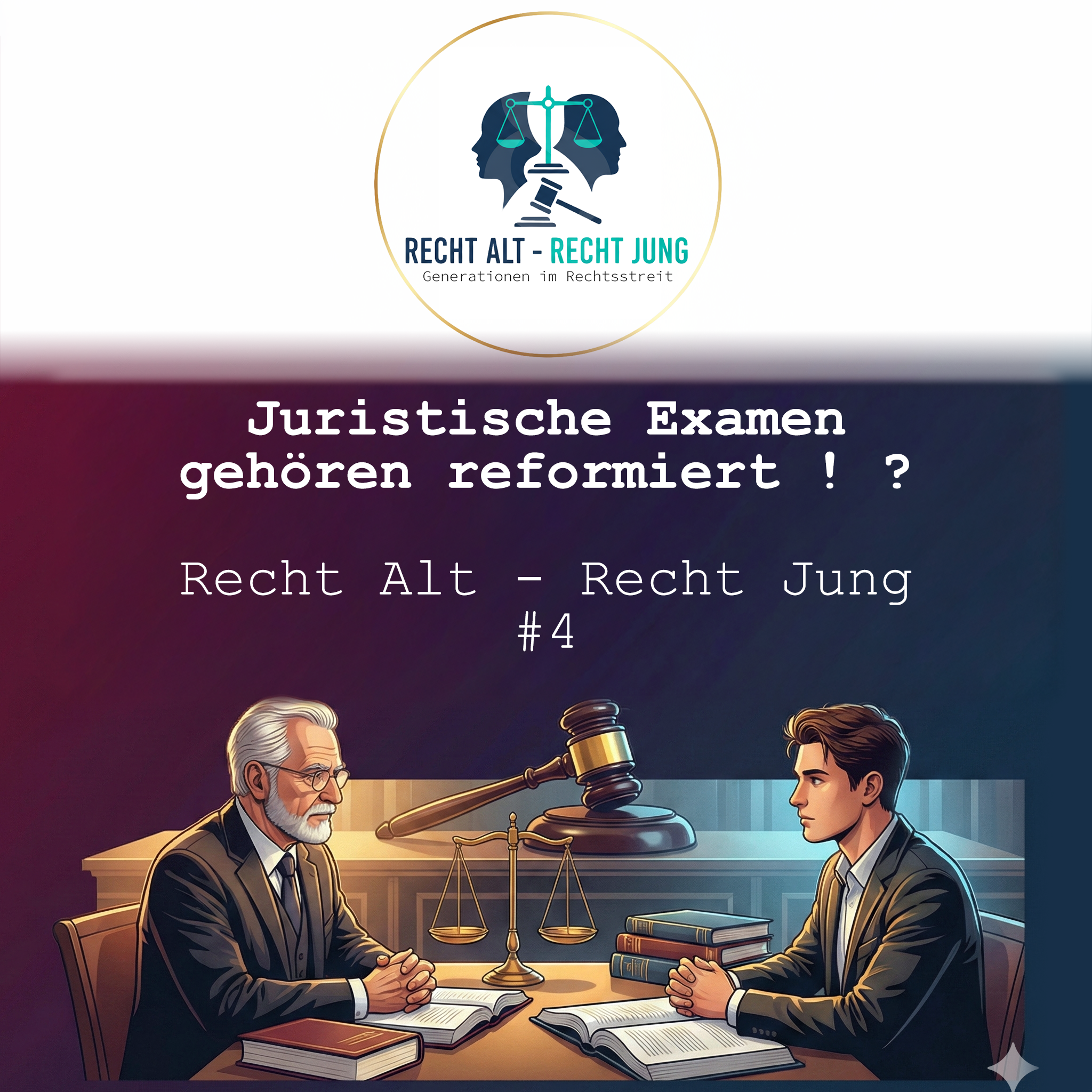 Juristische Staatsexamen gehören reformiert ! ? Recht Alt - Recht Jung #4 episode artwork