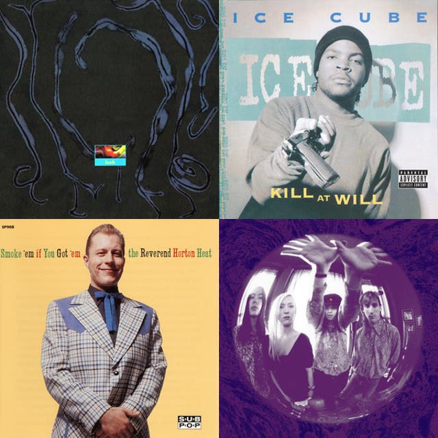 DECEMBER 1990: Smashing Pumpkins, Devo, Reverend Horton Heat, Ice Cube, Lush, The Simpsons DECEMBER 1990: Smashing Pumpkins, Devo, Reverend Horton Heat, Ice Cube, Lush, The Simpsons