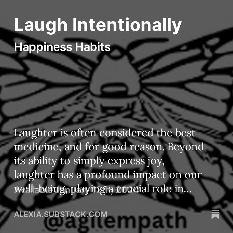Laugh Intentionally