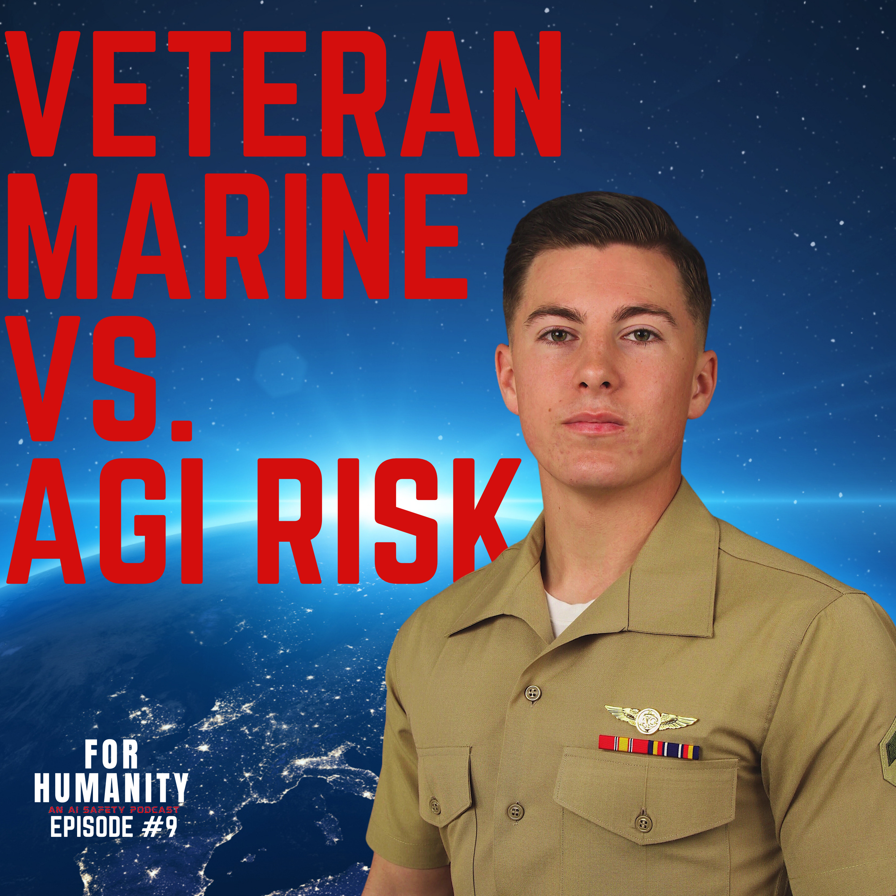 Veteran Marine vs. AGI, For Humanity An AI Safety Podcast: Episode #9 Sean Bradley Interview