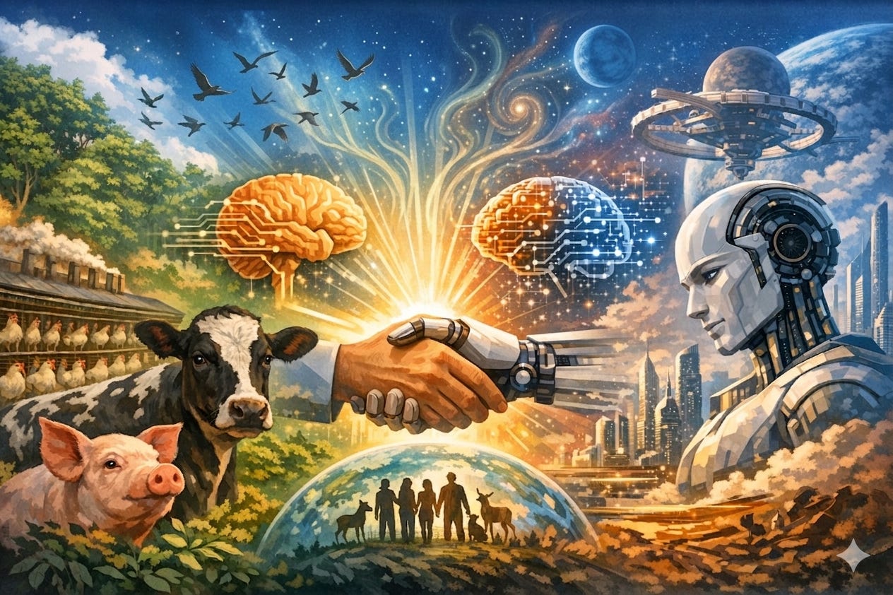 Animal Welfare is Just Part of AI Alignment Now