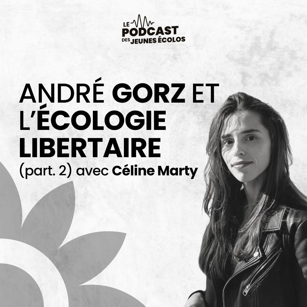 André Gorz et l'écologie libertaire avec Céline Marty - partie 2 episode artwork
