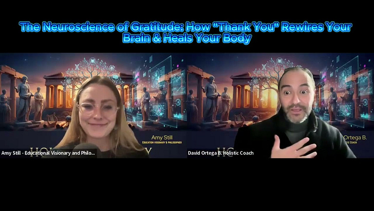 Episode 16 — The Neuroscience of Gratitude: How "Thank You" Rewires Your Brain & Heals Your Body episode artwork