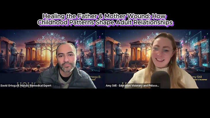 “Healing the Father & Mother Wound: How Childhood Patterns Shape Adult Relationships” episode artwork