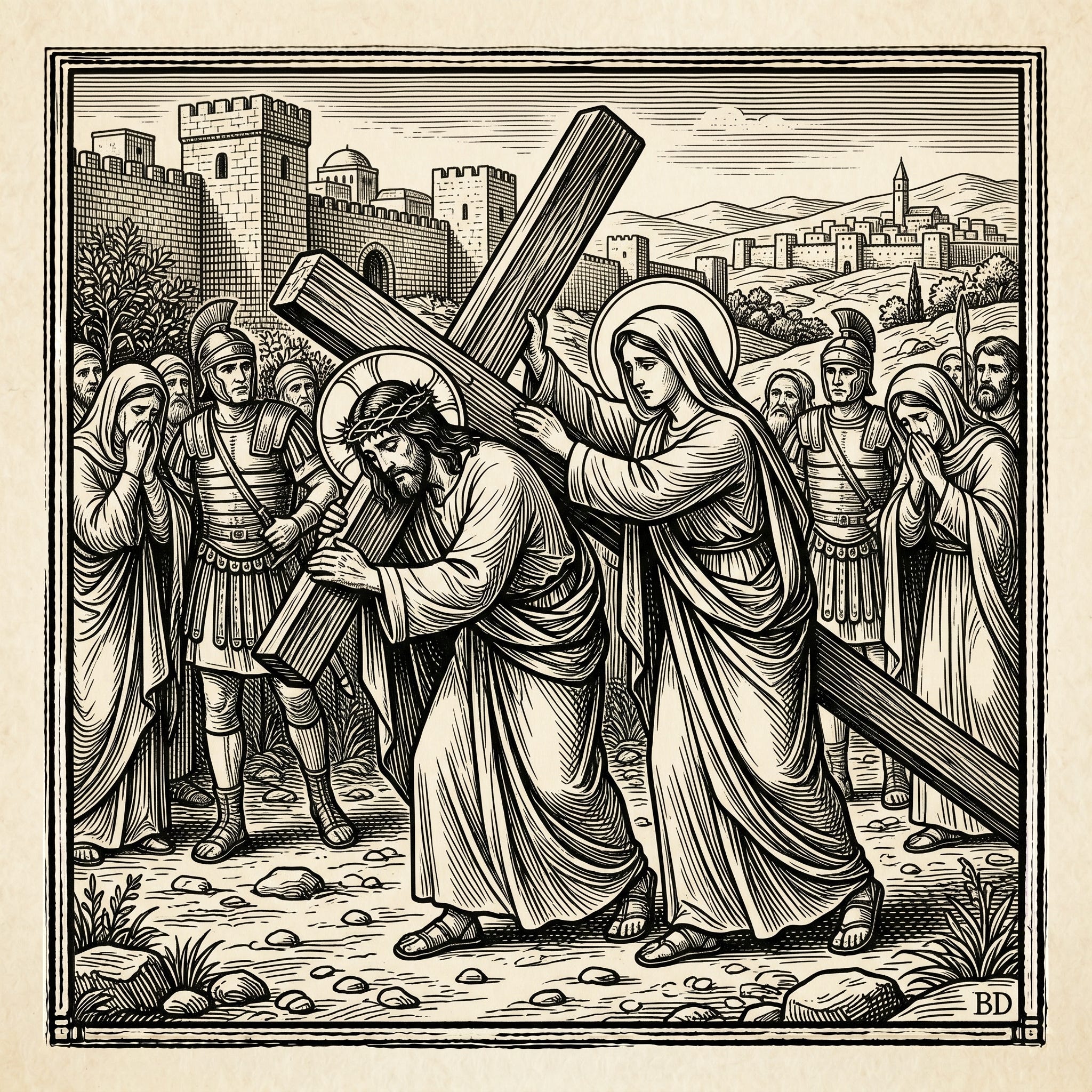 9/12/26 Mary’s Cross episode artwork