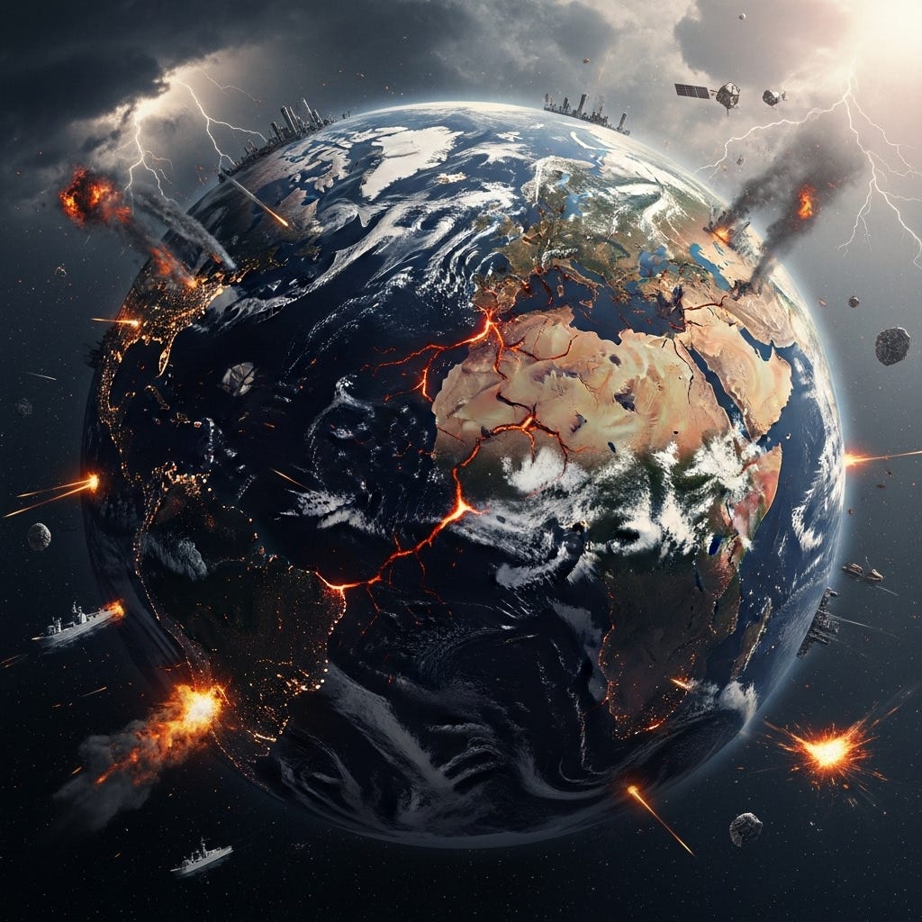Concerning tensions and the threat of WWIII episode artwork