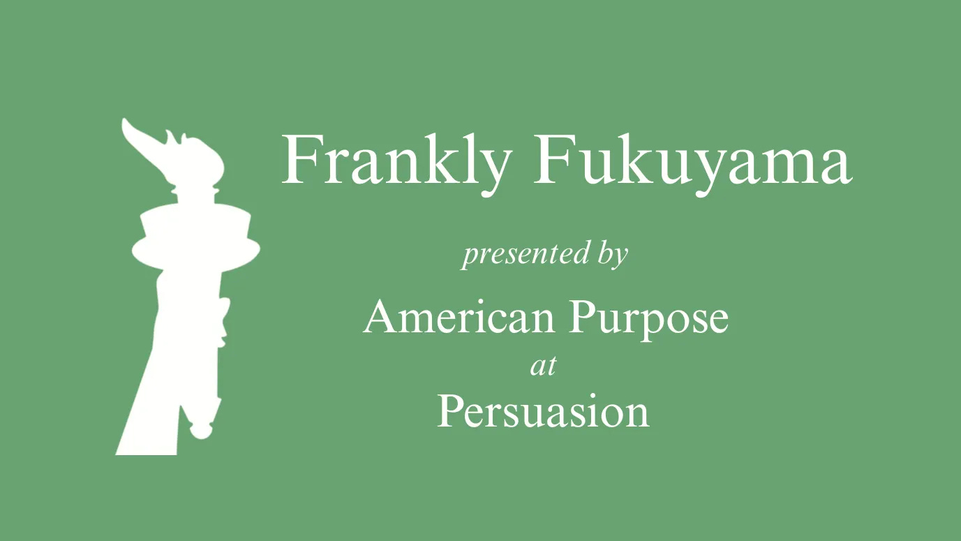 Frankly Fukuyama