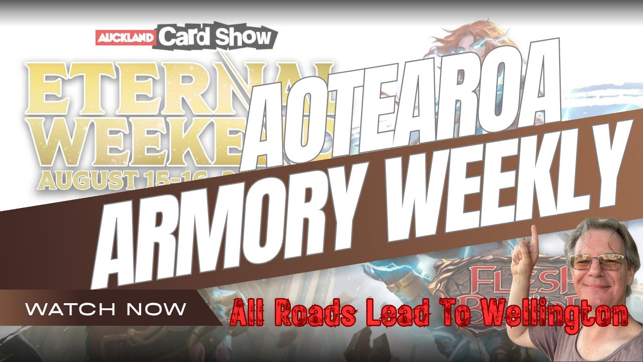Aotearoa Armory Weekly - All Roads Lead To Wellington episode artwork
