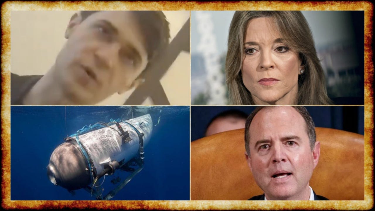 6/22/23: Black Rock EXPOSED, Marianne Campaign COLLAPSES, Titanic Sub Horror, Schiff Censured - w/ Kit Cabello