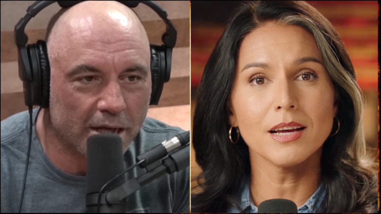 Tulsi Officially DemExits, Rogan Confronts Rolling Stone Founder on Censorship