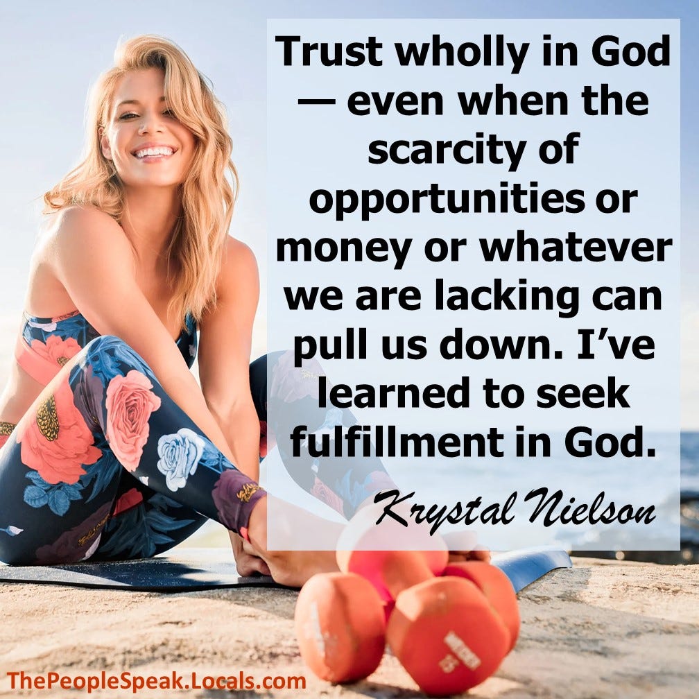 Krystal Nielson: Trust Wholly in God