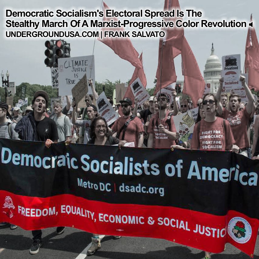 Is The Far-Left Attempting A Slow-Burning Color Revolution In The United States?