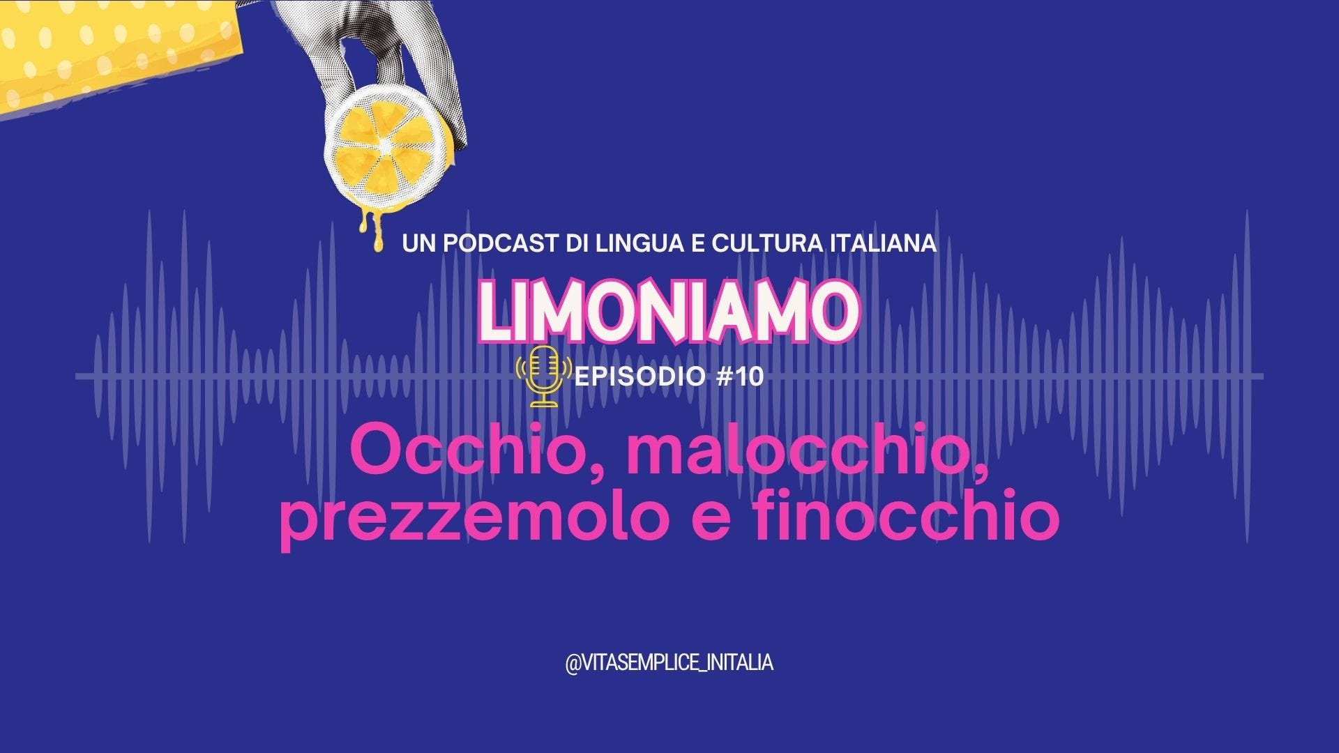 Occhio malocchio prezzemolo e finocchio