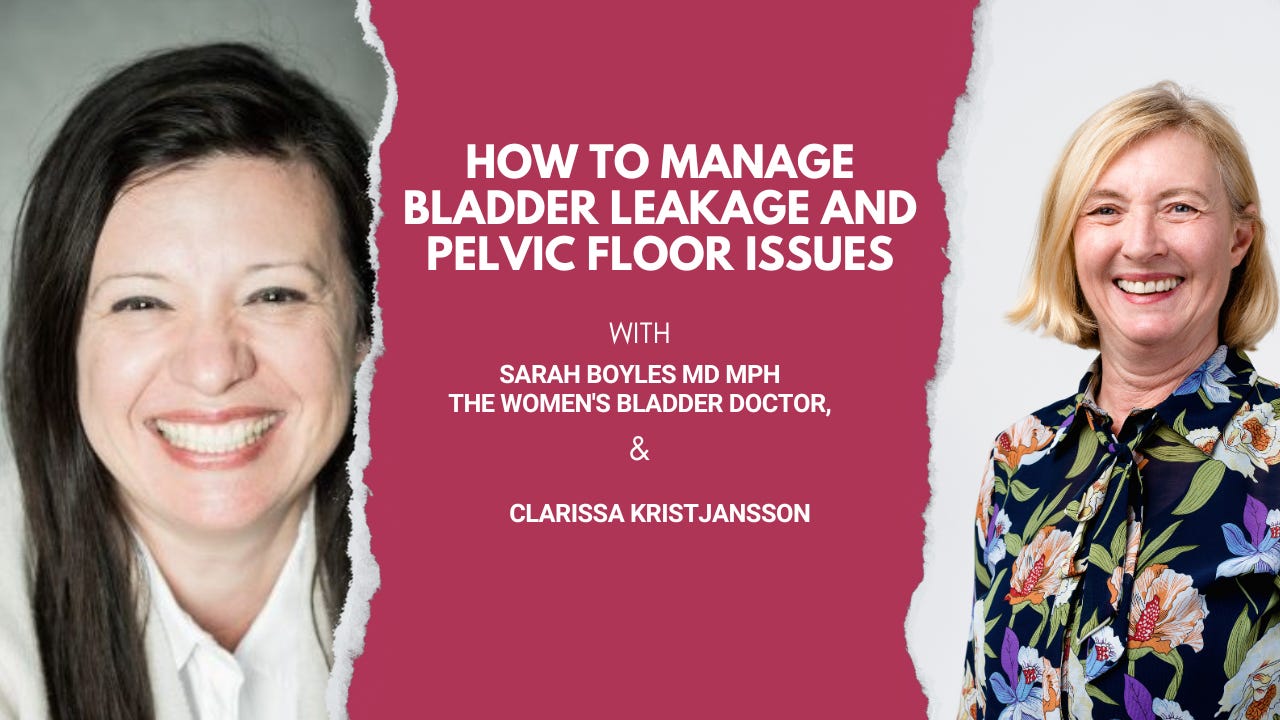 SE7:EP7 How to Manage Bladder Leakage and Pelvic Floor Issues in Menopause