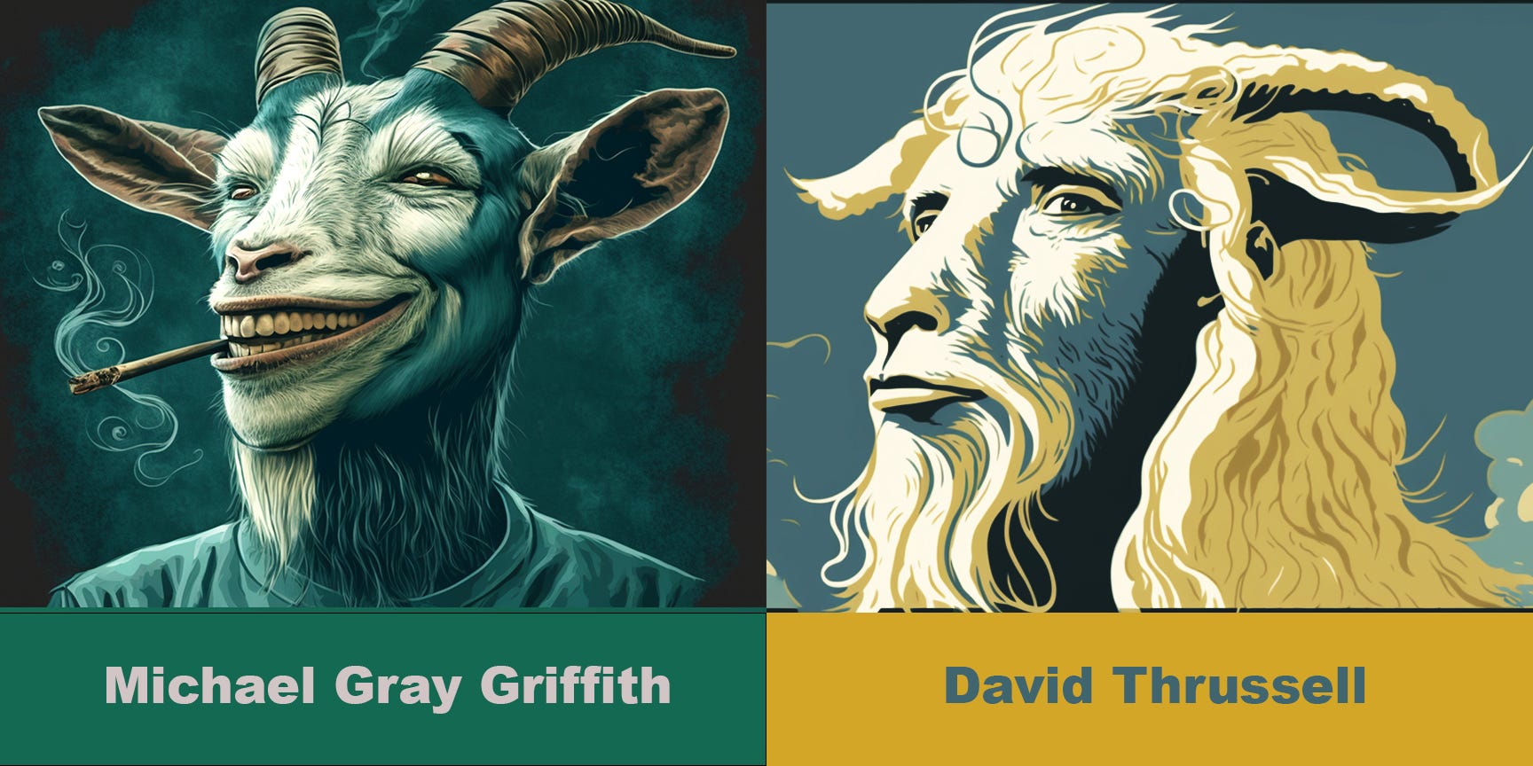 If David Thrussell was a Goat. The No Goat Show Episode 75 plus.  episode artwork