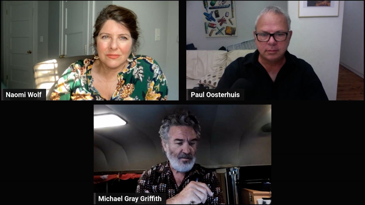 Dr Naomi Wolf On Cafe Locked Out with Dr Paul Oosterhuis (Fixed) episode artwork