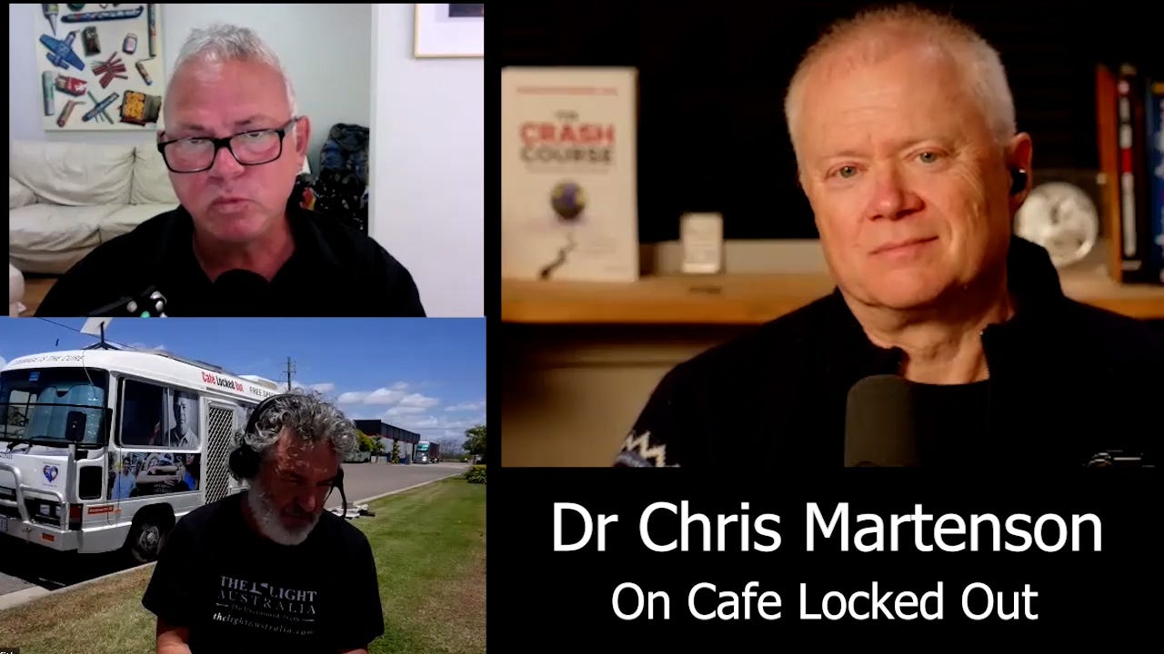 Dr Chris Martenson from The USA joins Dr Paul Oosterhuis and Michael  episode artwork