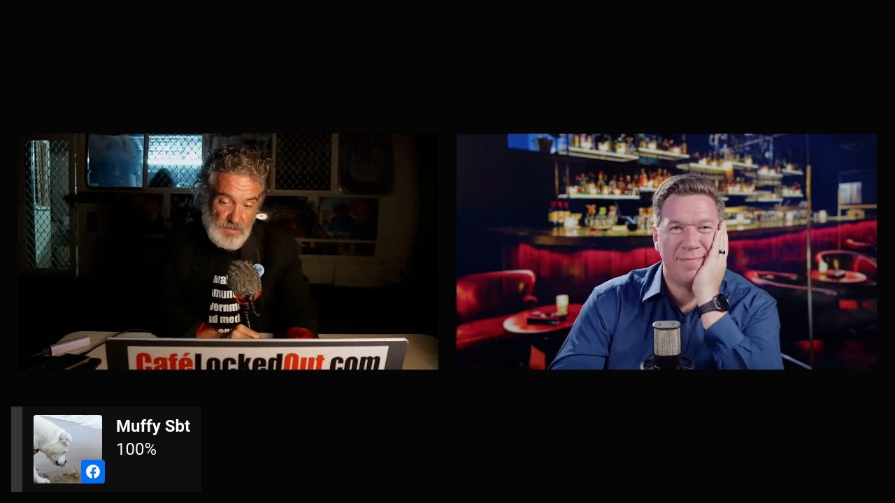 Topher on Cafe Locked Out  episode artwork