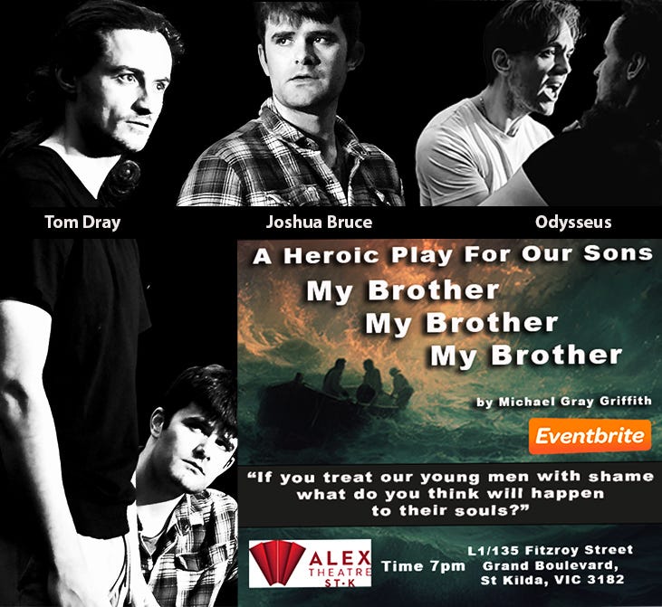 Pt 1: My Brother My Brother My Brother, A new play for our sons  episode artwork