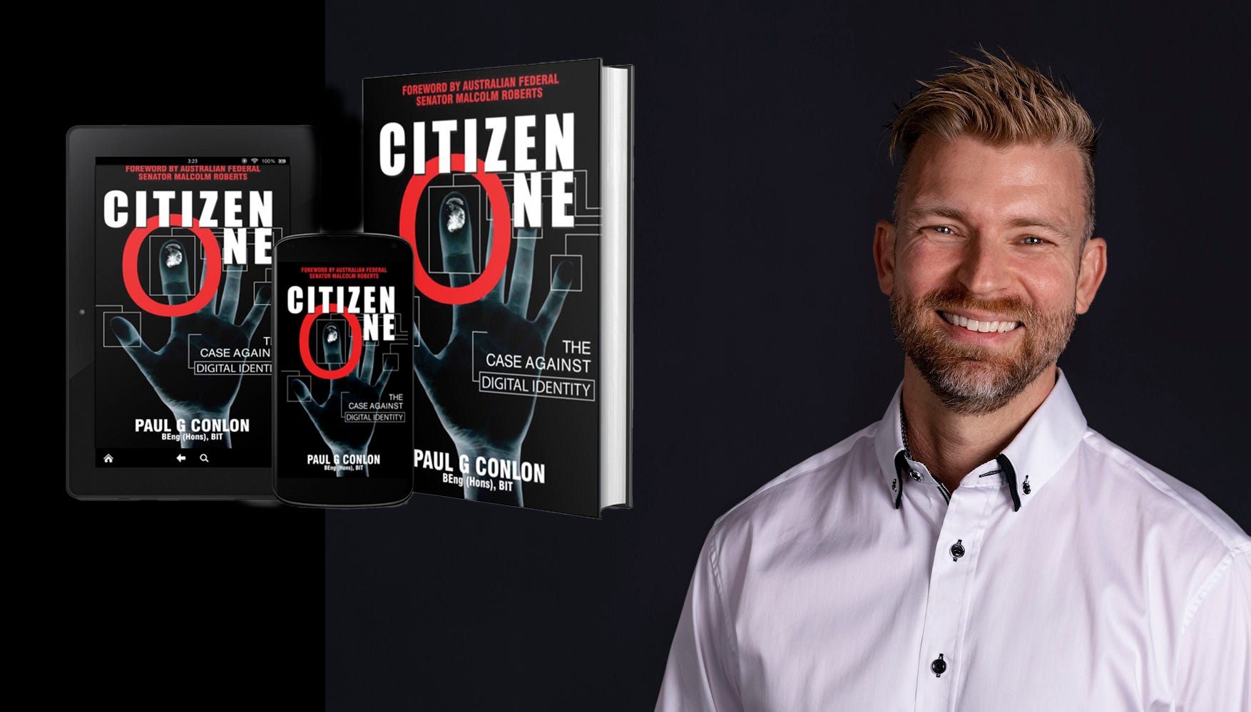 Citizen One: The Case Against Digital Identity: Paul Conlon, in the Cafe episode artwork