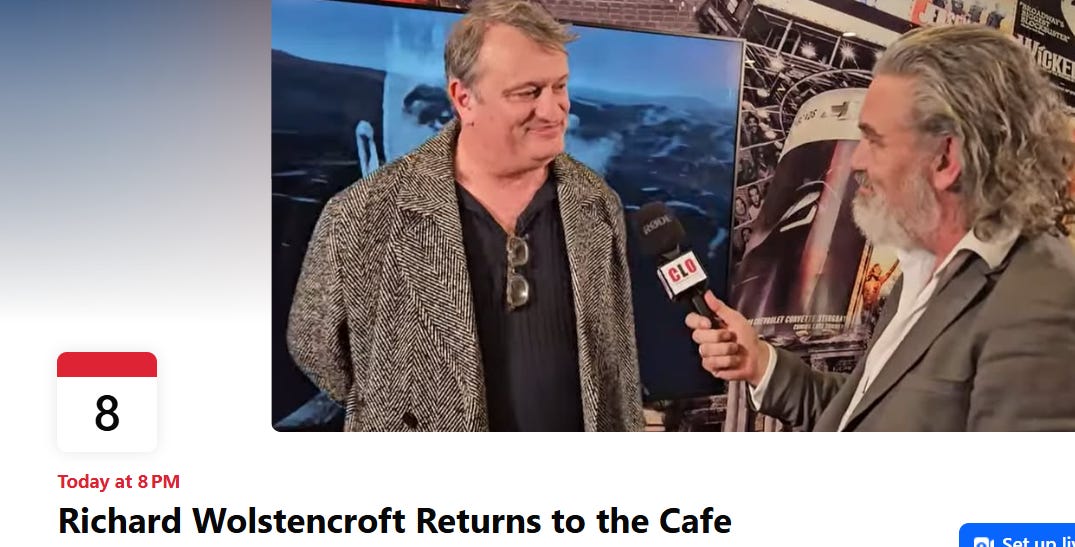 Richard Wolstencroft Returns to the Cafe episode artwork