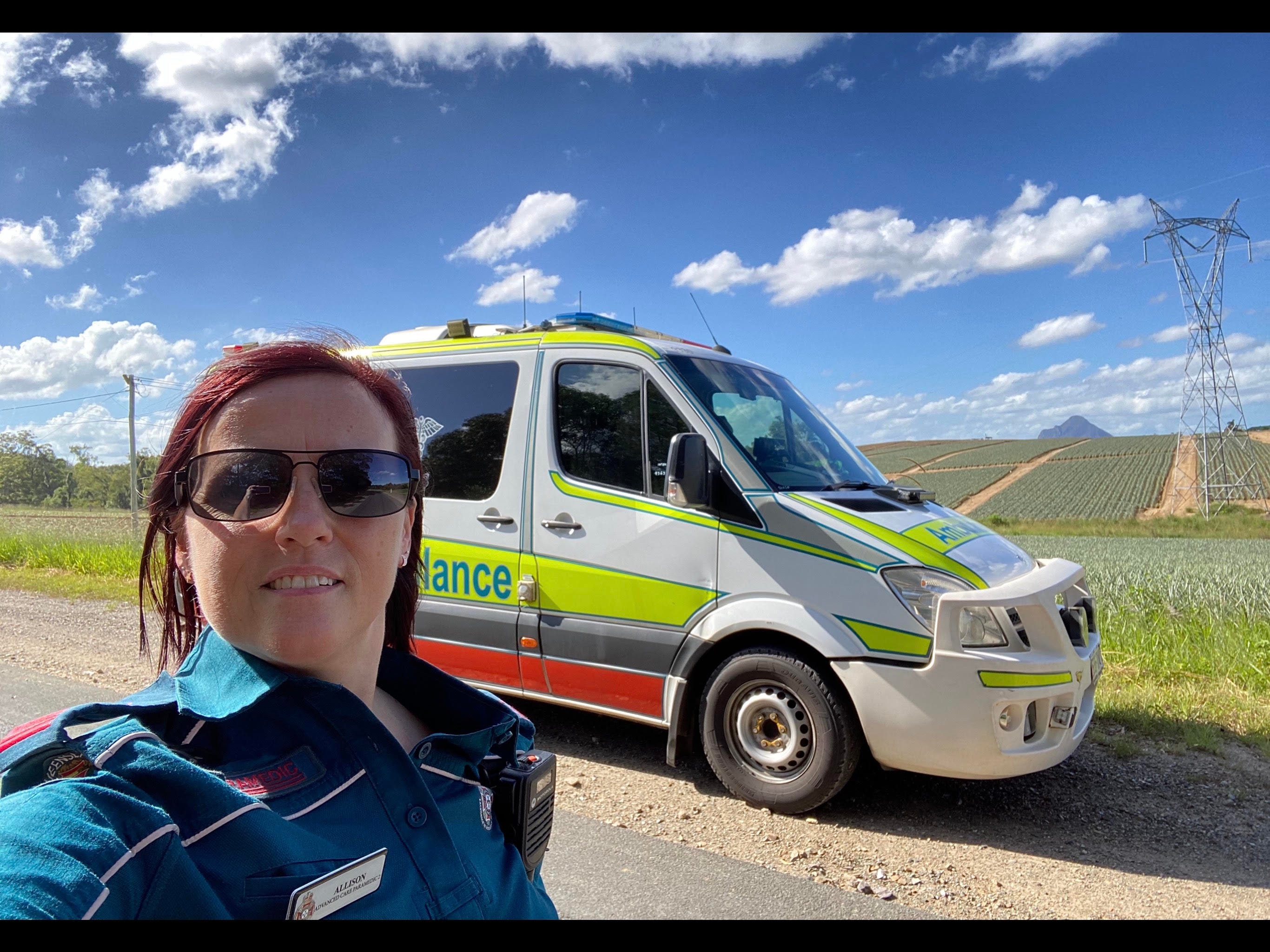 Allison, A QLD Paramedic who can't come home episode artwork