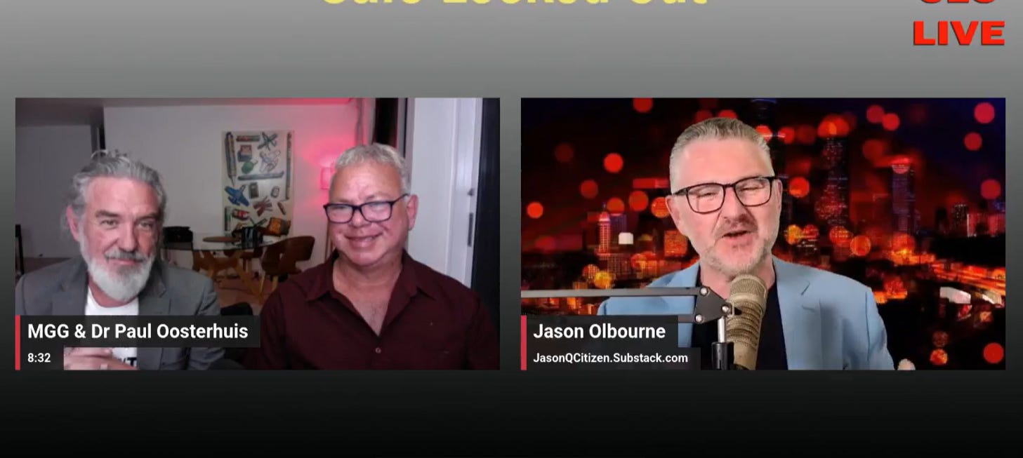 Meet Jason Olbourne, who is joining Cafe Locked Out's Community episode artwork