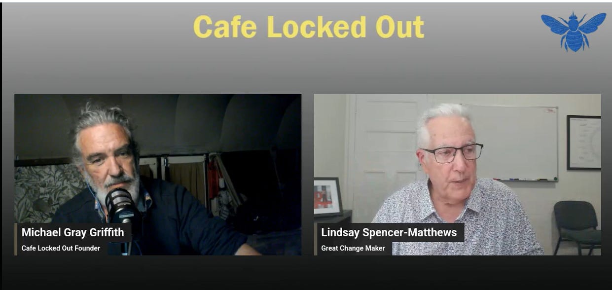 The First Camp Fire Chat with Lindsay : Cafe Locked Out's Resident Psychologist  episode artwork