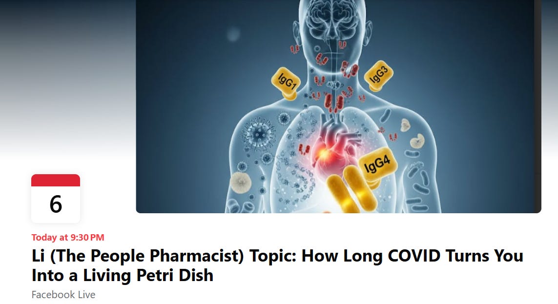 Li (The People Pharmacist) Topic: How Long COVID Turns You Into a Living Petri Dish episode artwork