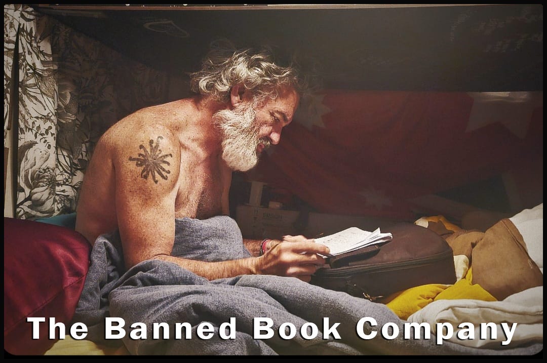 John Stapleton, Why I published Goodbye Road? & the new Banned Book Company episode artwork