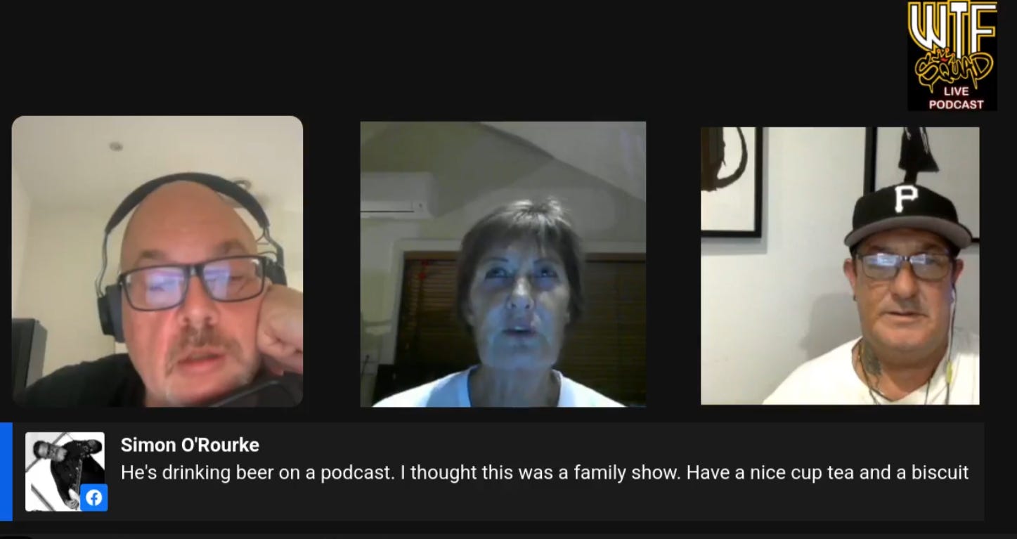 WTF LIVE 136 - Kay talks about her link with Des and how she was raided by police episode artwork