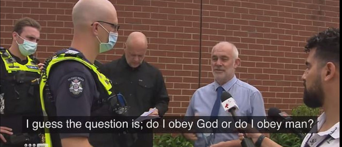 Pastor Paul Furlong on his jailing and Faith episode artwork