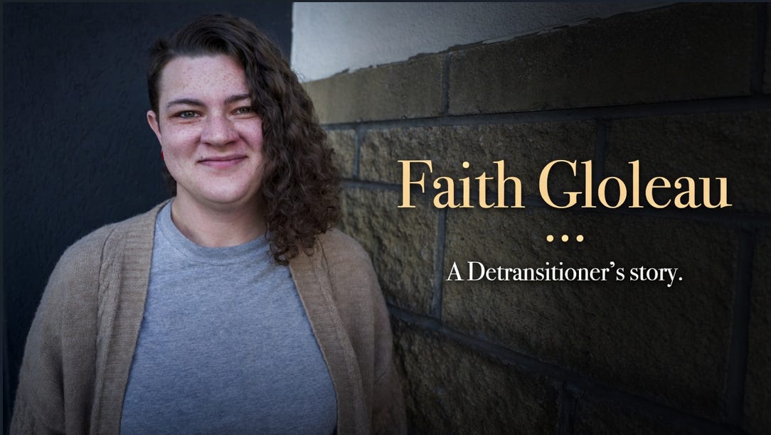 Faith Gloleau , A Detransitioner's story. episode artwork