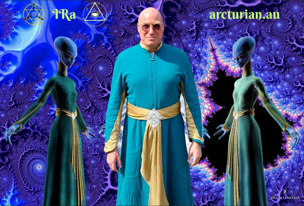 Meet IRa, An emissary of The Galactic High Council of Planets