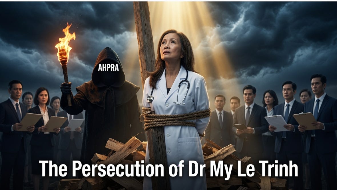 The Persecution of Dr My Le Trinh episode artwork