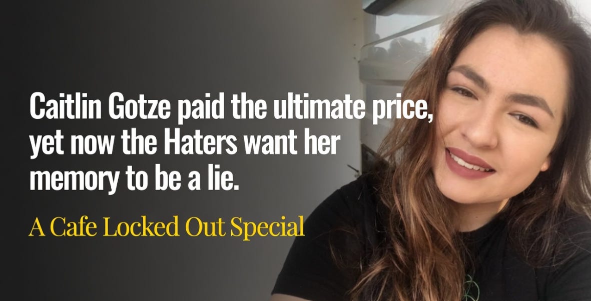 Burying Caitlin Gotze's in their lies?  episode artwork