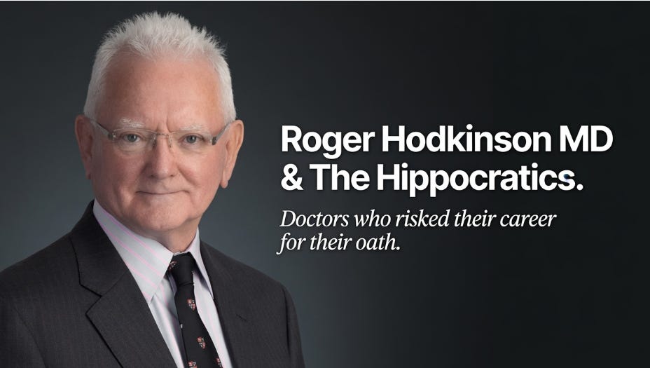 Canada's Dr Roger Hodkinson & The Hippocratic (Hipp) Doctors episode artwork