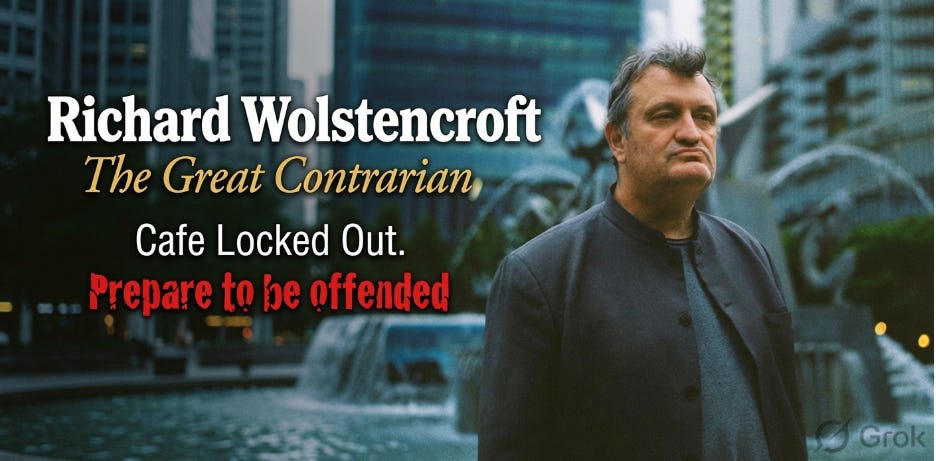 Wolstencroft is in the Cafe episode artwork