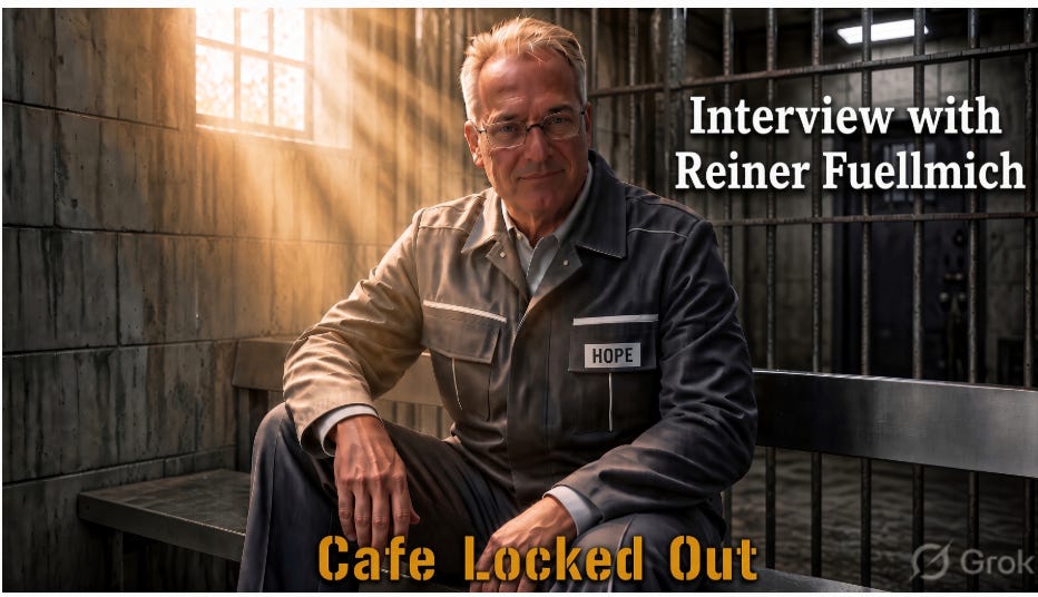 Reiner Fuellmich . . . (Audio Only) Is in the Cafe.  episode artwork