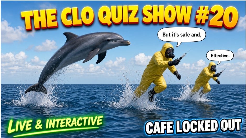 The CLO QUIZ SHOW #20 : the podcast where the audience are the comedians