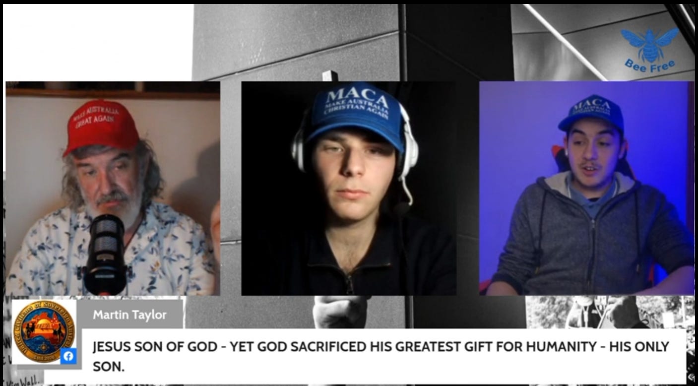 Young Conservatives for Christ; John Martin & Riley Battiato