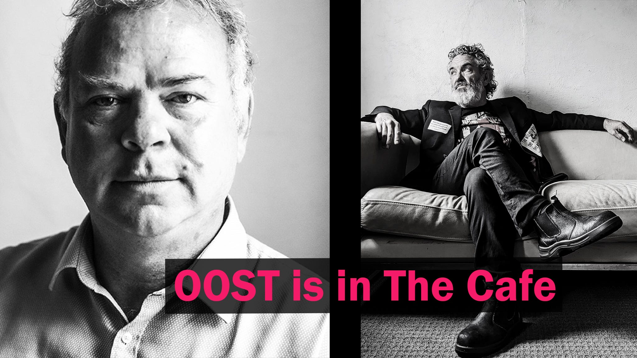 Dr Paul Oosterhuis is in the Cafe episode artwork
