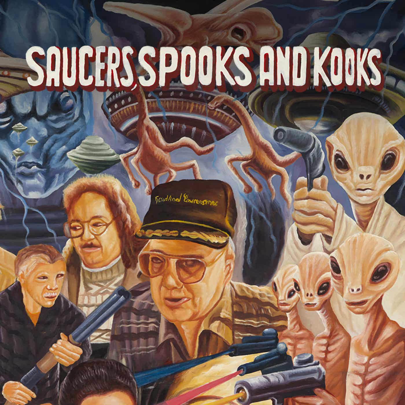 Saucers Spooks and Kooks cover art