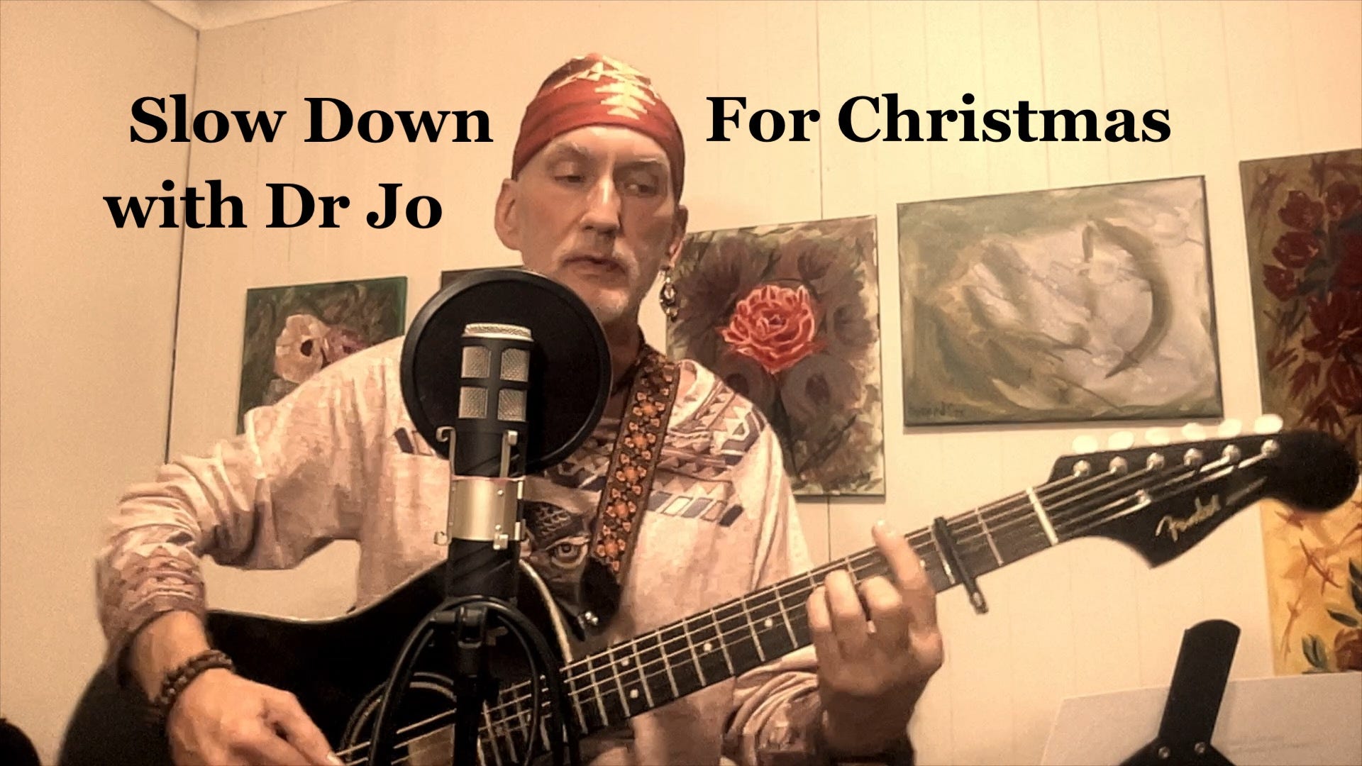 The Artist’s Journey E6 Podcast: Slow Down for Christmas: A Night of Music, Memory & Art - Xmas Special with Dr Jo Bowers