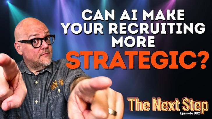 The Next Step: AI for TA and EB