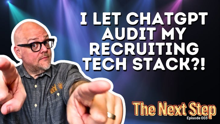 The Next Step: AI for TA and EB