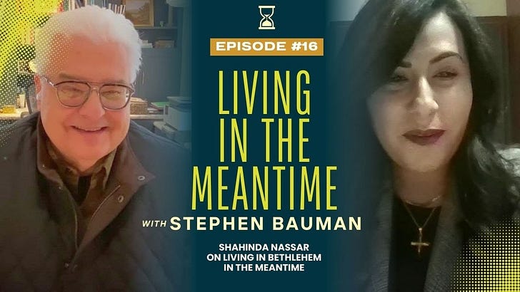 Shahinda Nassar on Living in Bethlehem in the Meantime episode artwork