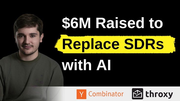 🌊 Replacing Sales Teams with AI: Throxy’s $1.5M ARR Playbook