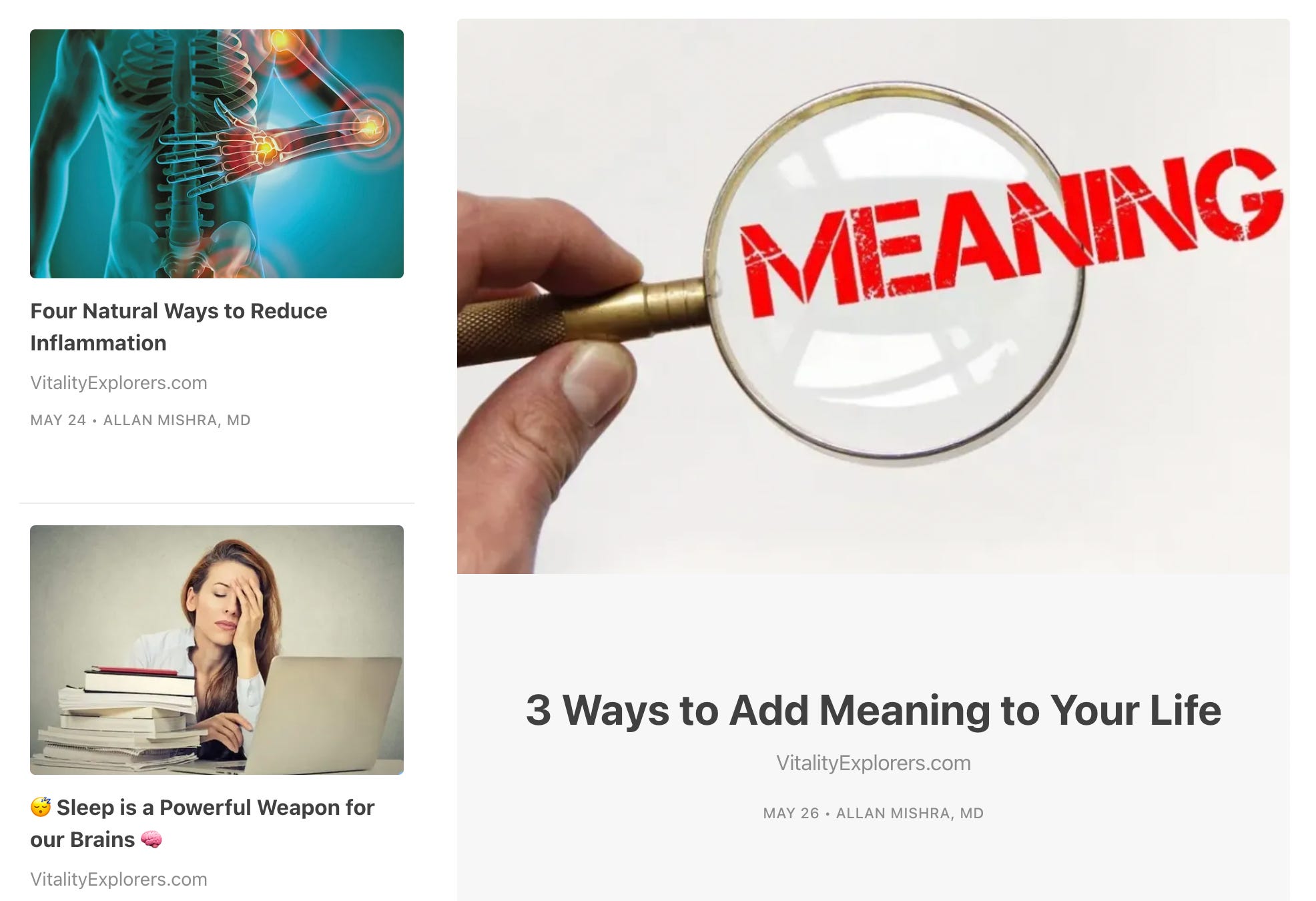 3 Ways to Add Meaning, 4 Ways to Reduce Inflammation & Sleeps Boosts Brain Power | VEN Podcast 68 episode artwork